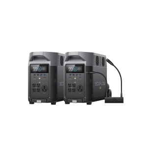 EcoFlow DELTA Pro*2 + Double Voltage Hub