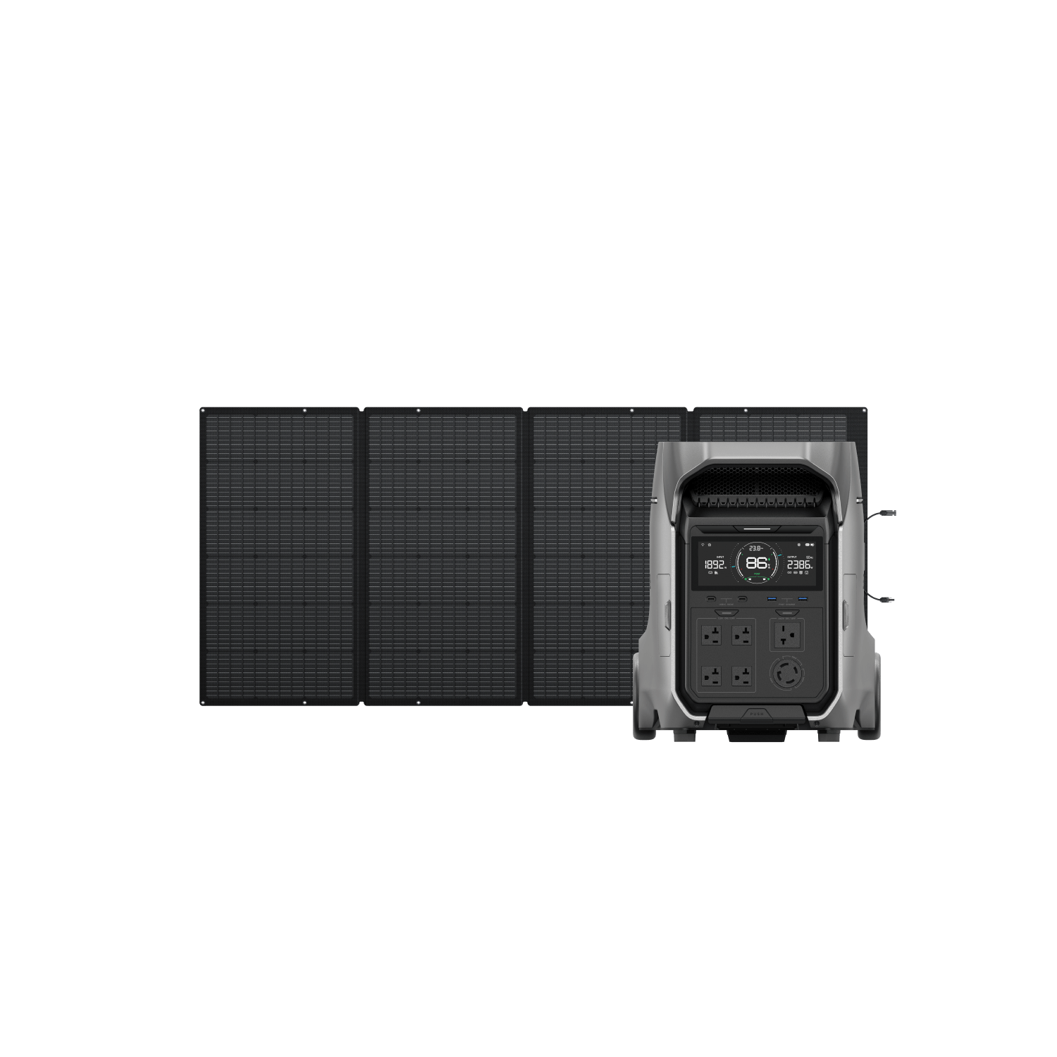 EcoFlow DELTA Pro 3 Solar Generator (PV400W) - Image 2