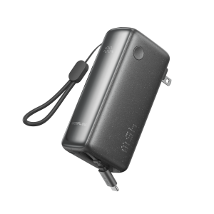 EcoFlow RAPID 3-in-1 Power Bank (10K. 45W. Retractable Cable & AC Plug)