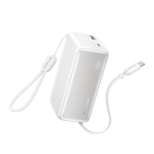 EcoFlow RAPID Power Bank (10K. 45W. Retractable Cable)