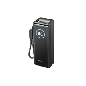 EcoFlow RAPID Power Bank (25.000mAh. 170W. 100W Built-In and Retractable Cables)
